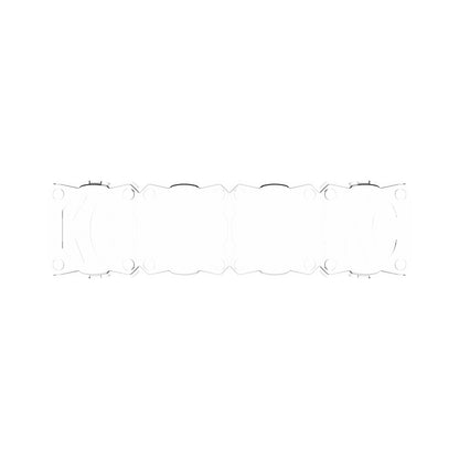 Head Light Cover Shield Flex Era Bar 10 Inch Each KC HiLiTES