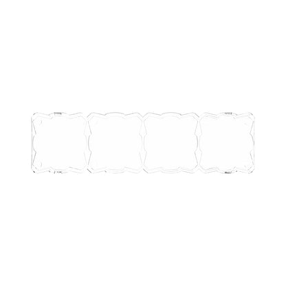 Head Light Cover Shield Flex Era Bar 10 Inch Each KC HiLiTES