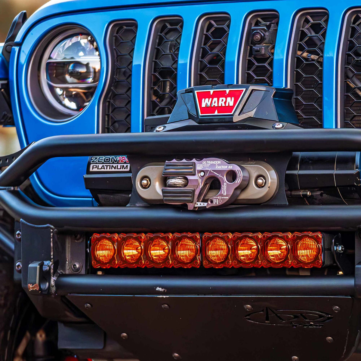Head Light Cover Shield Flex Era Bar 10 Inch Each KC HiLiTES