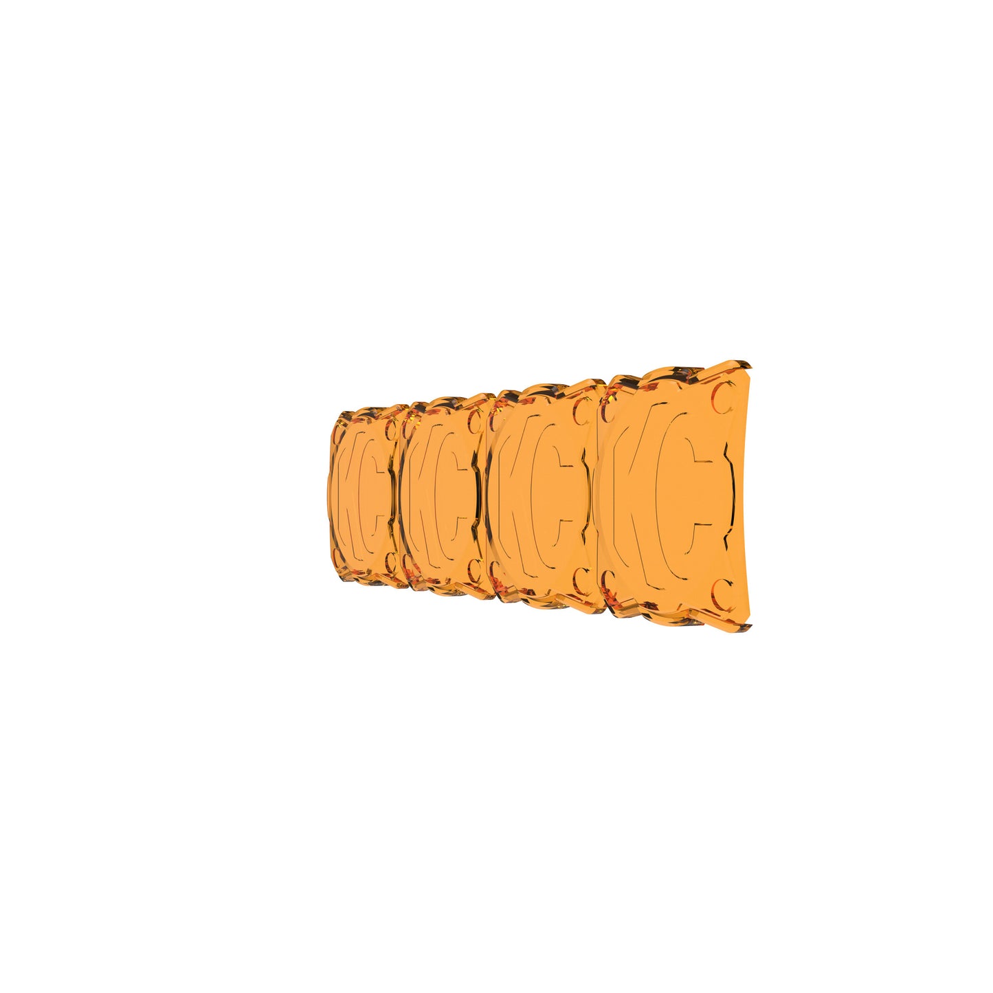 Head Light Cover Shield Flex Era Bar 10 Inch Each KC HiLiTES