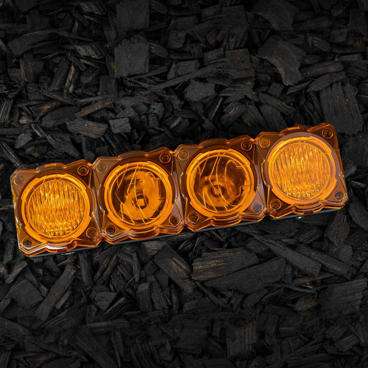 Head Light Cover Shield Flex Era Bar 10 Inch Each KC HiLiTES