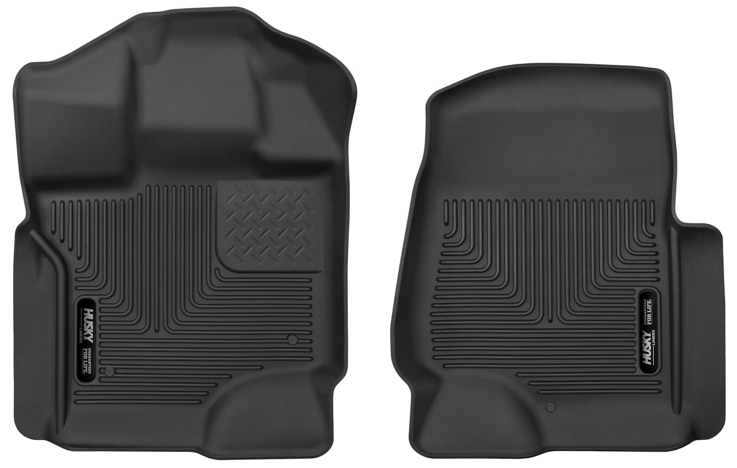 X-act Contour Front Floor Liners For 2015-2024 F-150 Lightning Husky Liners
