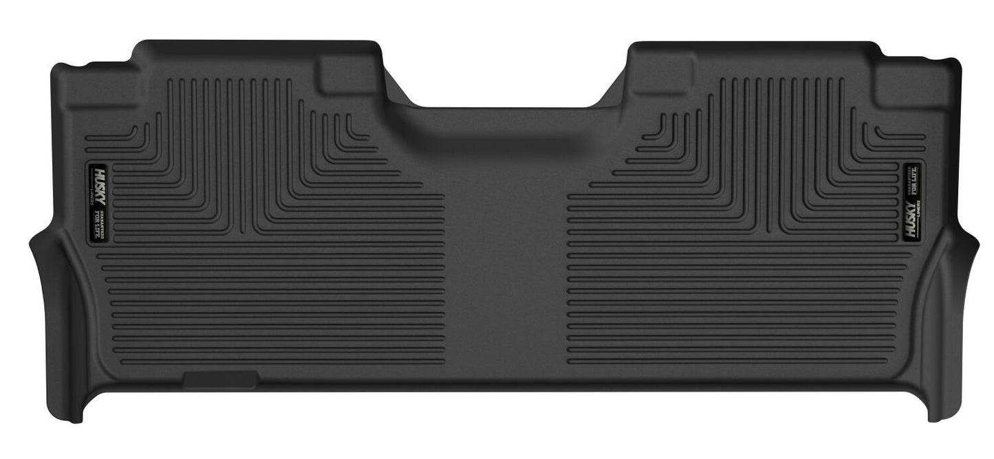 X-act Contour 2nd Seat Floor Liner For 2017-2025 F-250 Super Duty, F-350 Super Duty, F-450 Super Duty, F-150 Lightning Husky Liners
