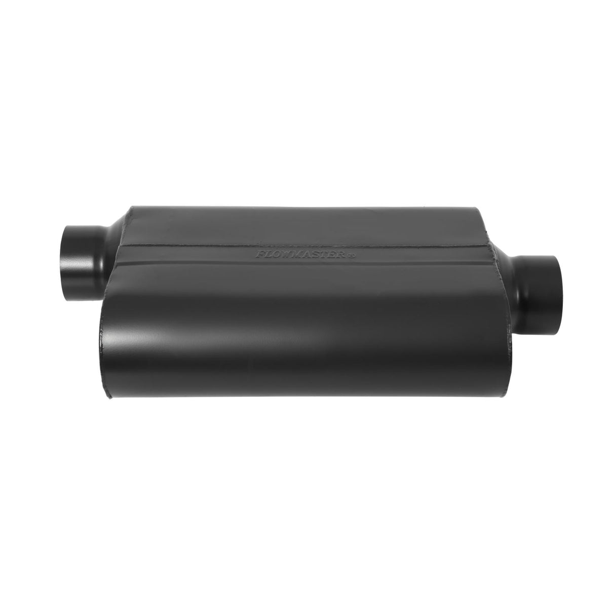 30 Series Delta Force Race Muffler 30 Series Race Muffler 3.50 Offset In 3.50 Center Out Aggressive Sound Flowmaster