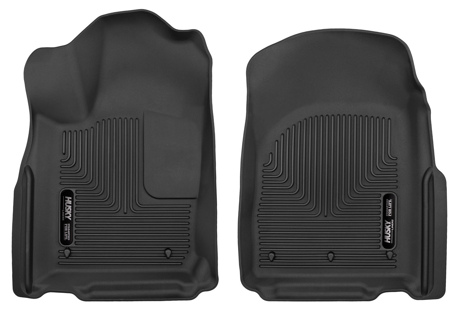 X-act Contour Front Floor Liners For 2011-2022 Jeep Grand Cherokee 2011-2025 Dodge Durango Husky Liners