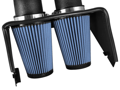 Rapid Induction Cold Air Intake System w/ Pro 5R Filter Ford F-150 15-26 V6-2.7L (tt)/ 15-16 V6-3.5L (tt) 67 Percent Air Flow Gain aFe Power