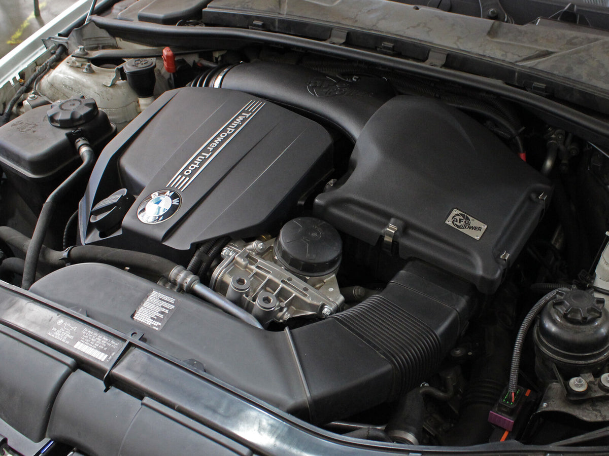 Magnum Force Intake Cover Black Fits Intake Kits: 54-31912 and 51-31912 aFe Power