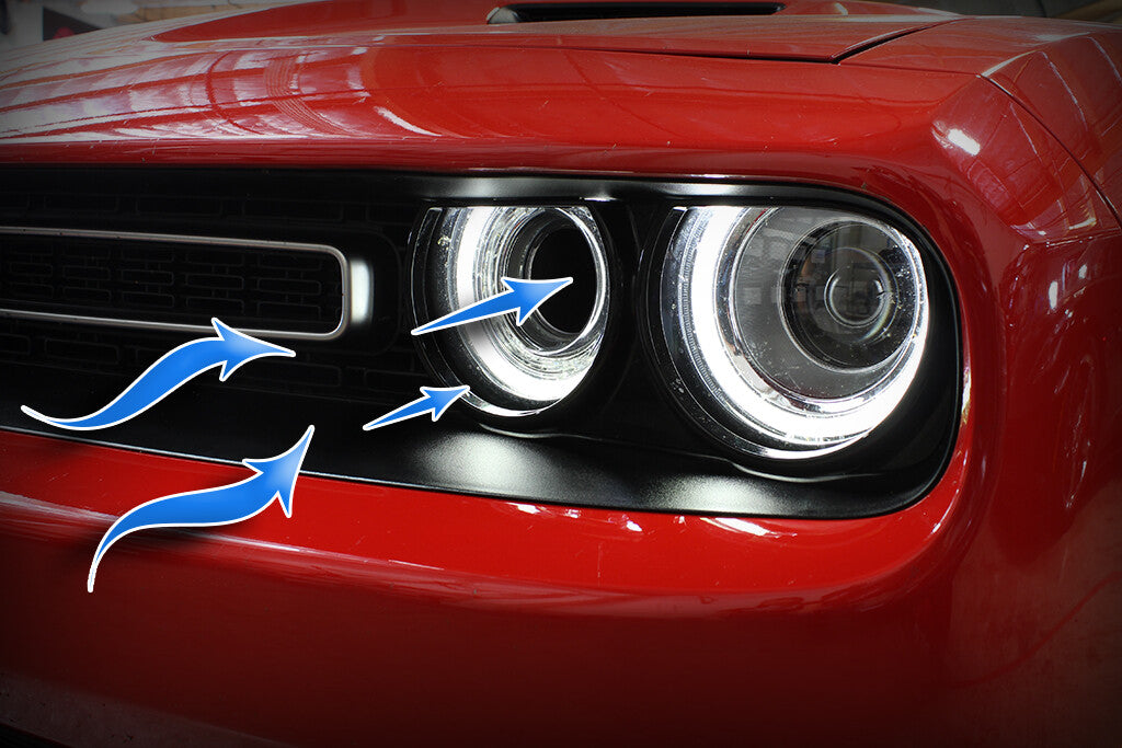 Dynamic Air Scoop D.A.S. Dodge Challenger 15-23 V6-3.6L/V8-5.7L/6.4L/6.2L (sc) Hemi aFe Power