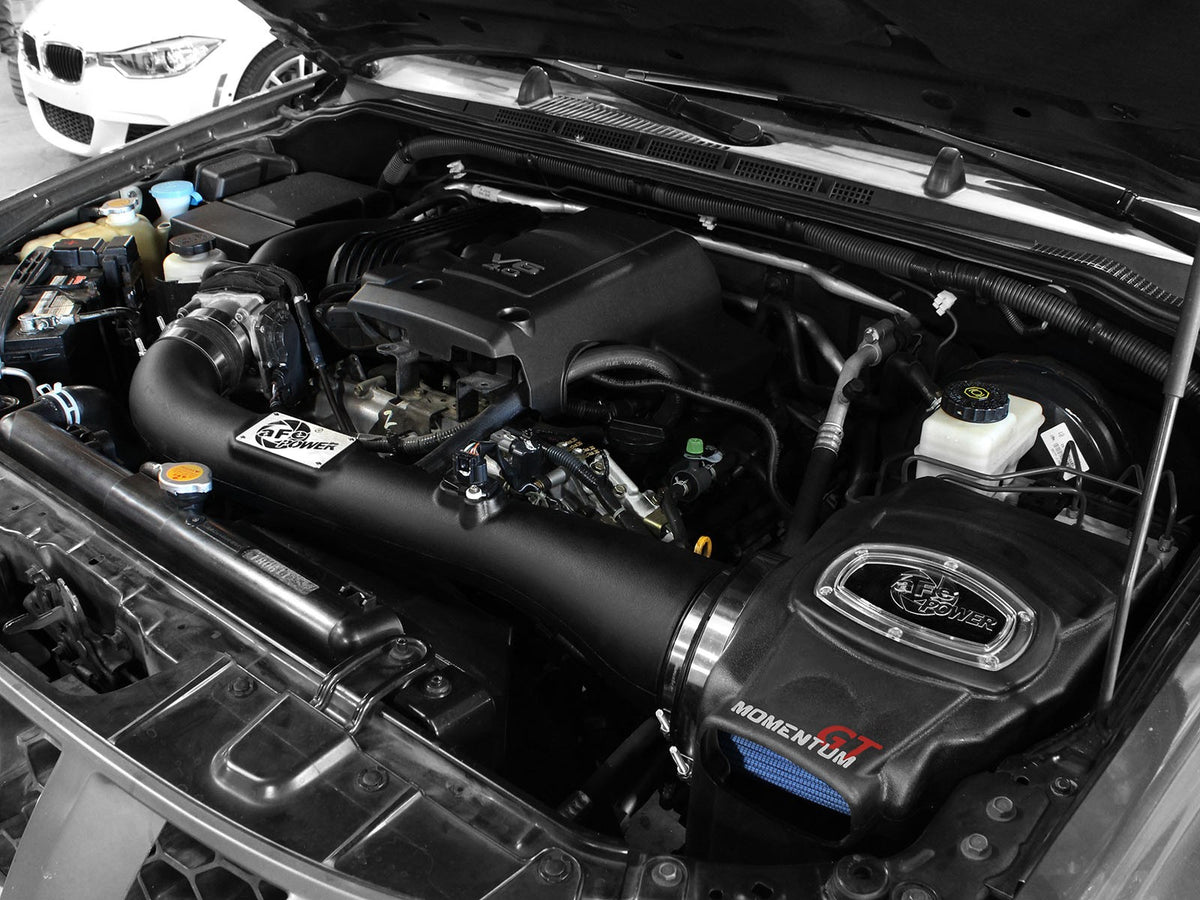 Momentum GT Cold Air Intake System w/ Pro 5R Filter Nissan Frontier 05-19/Pathfinder 05-12/Xterra 05-15 V6-4.0L aFe Power