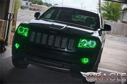 Oracle Jeep Grand Cherokee 11-13 Halo Kit - ColorSHIFT w/o Controller