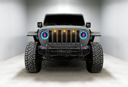 Oracle Oculus Bi-LED Projector Headlights for Jeep JL/Gladiator JT - w/ BC1 Controller
