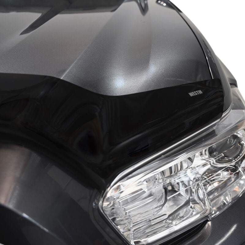 Westin 2016-2018 Toyota Tacoma Platinum Bug Shield - Smoke