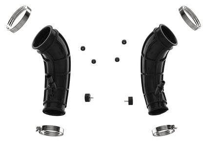 Turbo Inlet Pipes Black Toyota Tundra/ Land Cruiser 22-26 V6-3.4L (tt) aFe Power
