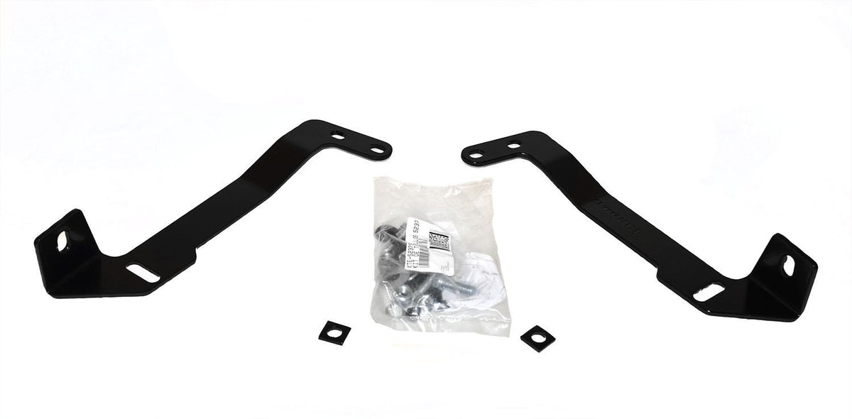 RC2 LR Bull Bar with Mounting Brackets & 20 Inch Light Bar Opening Textured Black 2007-2018 Silverado/Sierra 2500 HD/3500 HD Go Rhino