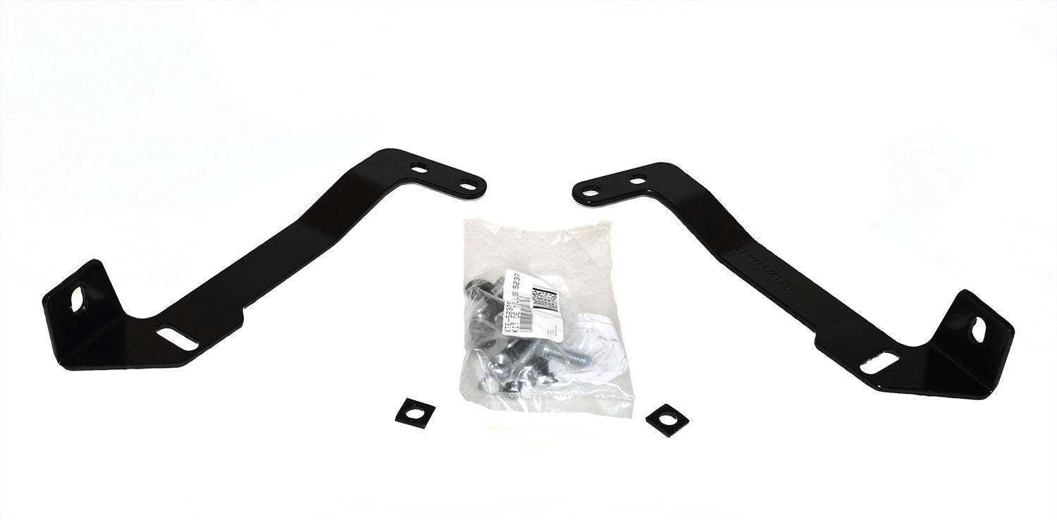 RC2 LR Bull Bar with Mounting Brackets & 20 Inch Light Bar Opening Textured Black 2007-2018 Silverado/Sierra 2500 HD/3500 HD Go Rhino