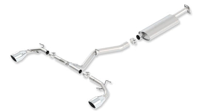 Borla 13-15 Scion FR-S 2.0L 4cyl 6spd / 13 Subaru BRZ 2.0L 4cyl 6spd SS Catback Exhaust