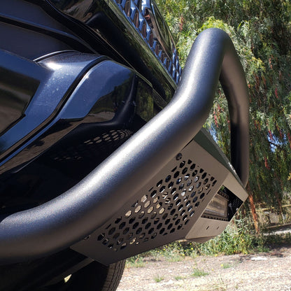 RC4 LR Bull Bar Frame Only Textured Black 2009-2010 Dodge Ram 1500/2500/3500 2014-2021 Silverado 1500 2014-2021 Toyota Tundra Go Rhino