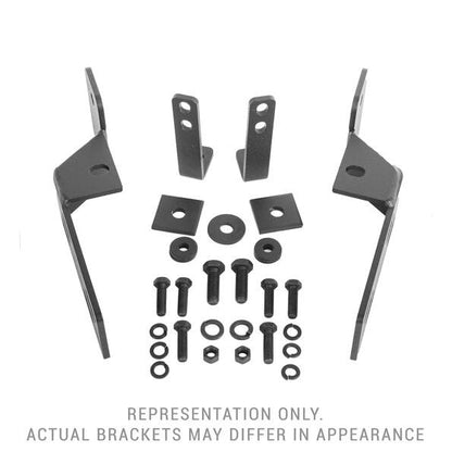 RC2 & RC2 LR Bull Bar Mounting Bracket Kit Only Textured Black 2016-2023 Toyota Tacoma Go Rhino