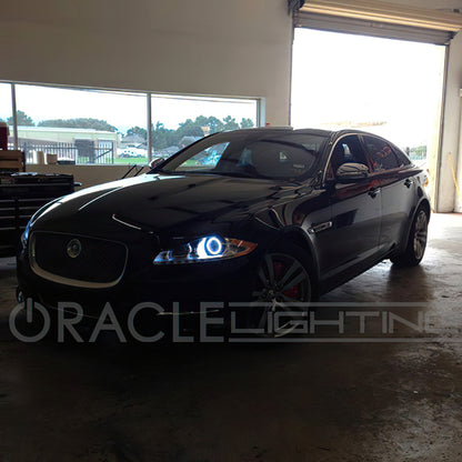 Oracle Jaguar XJ 10-15 Halo Kit - ColorSHIFT w/ Simple Controller