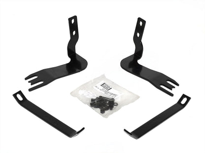RC2 LR Bull Bar with Mounting Brackets & 20 Inch Light Bar Opening Textured Black 2008-2016 Ford F-250/F-350 Go Rhino