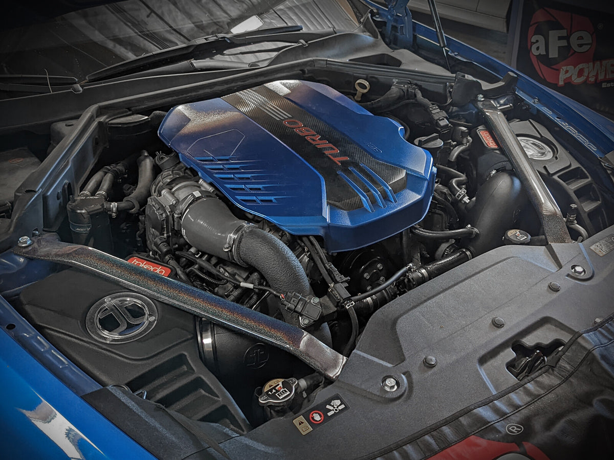 Takeda Momentum Cold Air Intake System w/ Pro 5R Filter Kia Stinger/Genesis G70 18-26 V6-3.3L (tt) aFe Power