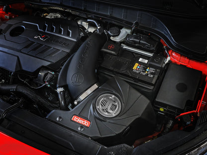 Takeda Momentum Cold Air Intake System w/ Pro Dry S Filter Hyundai Kona N 22-23 L4-2.0L (t) aFe Power