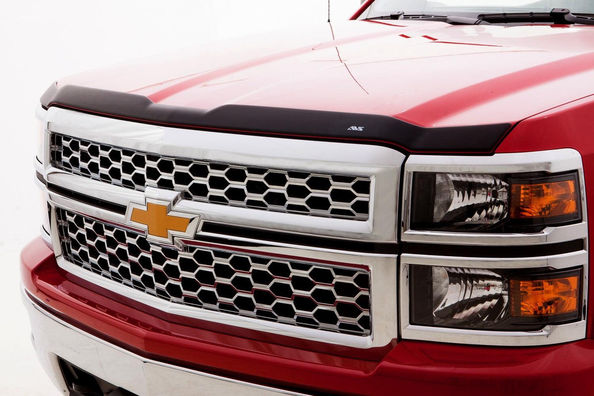Ventvisor/Bug Shield Combo for 2015-2016 Sierra 2500/3500 Matte Black Finish AVS