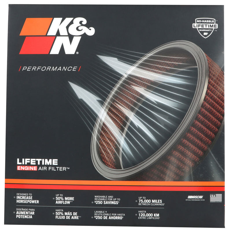 K&N Replacement Air Filter DODGE TRUCK 1971-81