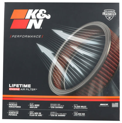 K&N Replacement Air Filter 12-13 Porsche 911 3.4L / 12 911 3.8L / 13 911 3.6L / 13 911 Carrera 3.8L