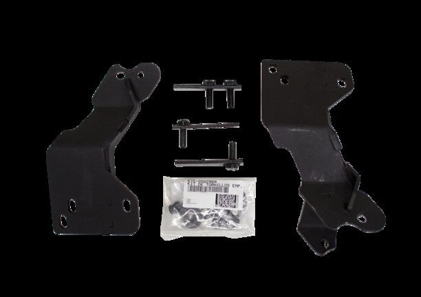 RC4LR & RC3 LR Mounting Brackets Only Textured Black 2016-2018 Silverado 1500 Go Rhino