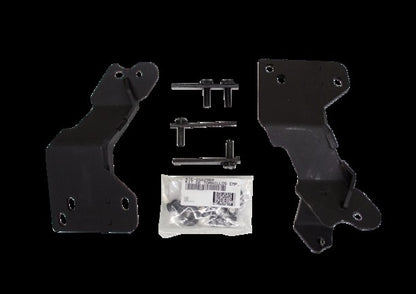 RC4LR & RC3 LR Mounting Brackets Only Textured Black 2016-2018 Silverado 1500 Go Rhino