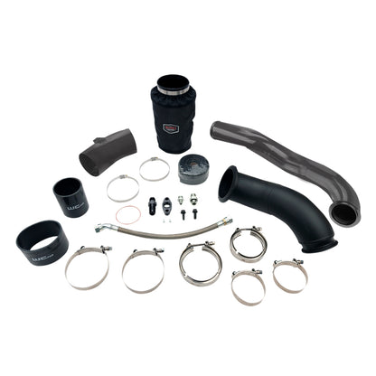 Wehrli 04.5-07 Cummins 5.9L S300 High Mount Turbo 2nd Gen Swap Kit - Bengal Silver