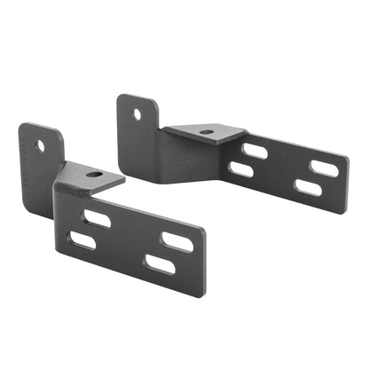 RC4LR & RC3 LR Mounting Brackets Only Textured Black 2016-2024 Toyota 4Runner Go Rhino