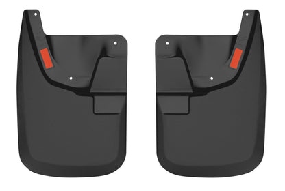 Custom Mud Guards Front Mud Guards For 2011-2016 F-250/F-350 Super Duty Fits models without factory fender flares Husky Liners