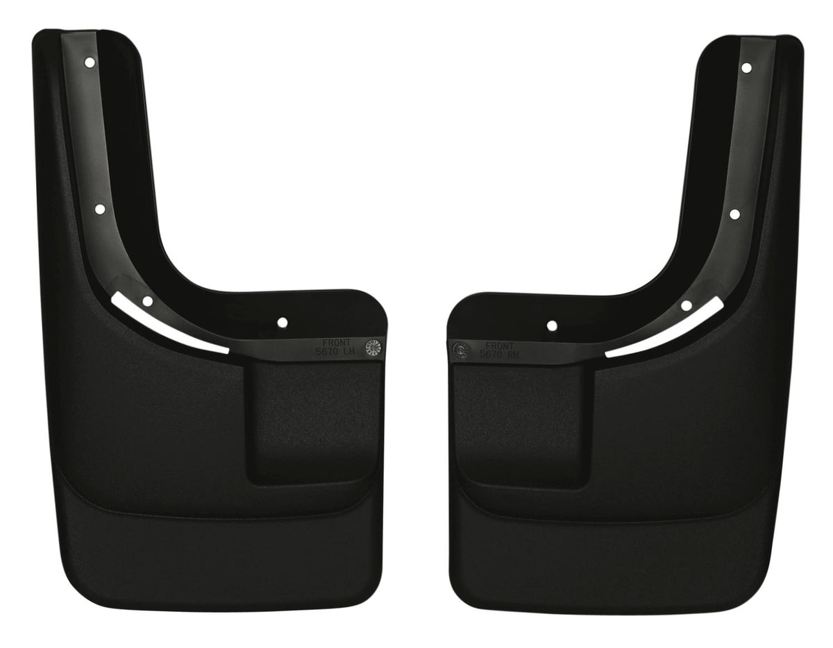 Custom Mud Guards Front Mud Guards For 2004-2012 Colorado/Canyon Fits models without fender flares Husky Liners