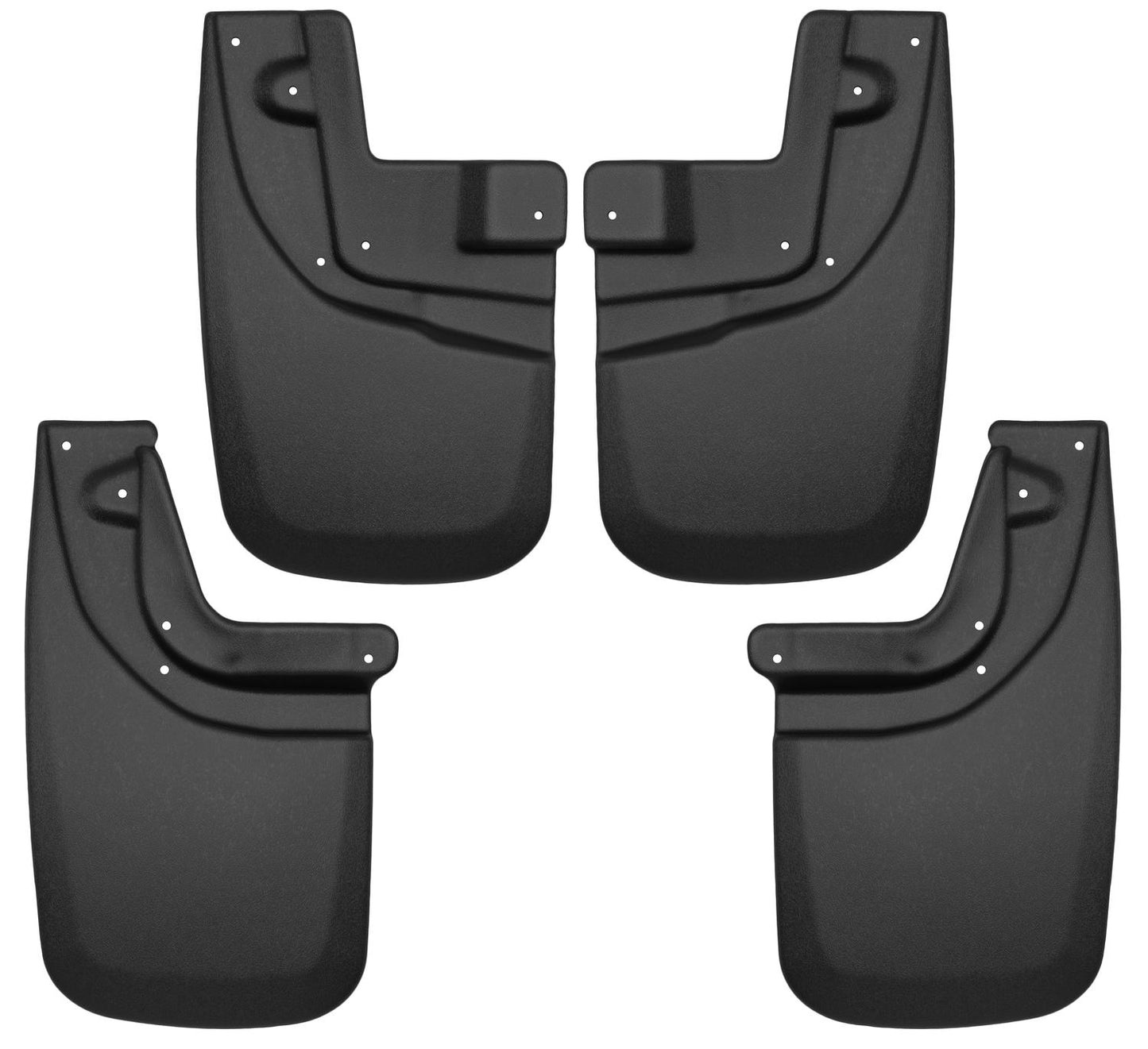 Custom Mud Guards Front and Rear Mud Guard Set For 2005-2015 Tacoma Husky Liners