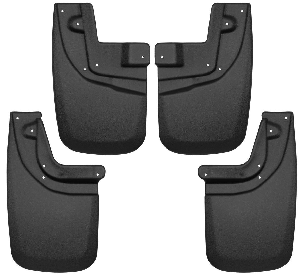 Custom Mud Guards Front and Rear Mud Guard Set For 2005-2015 Tacoma Husky Liners