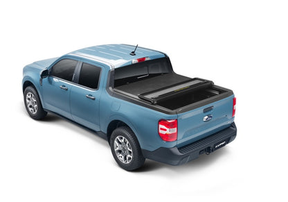 Lund 22-23 Ford Maverick (4.5ft Bed) Hard Fold Tonneau Cover - Black