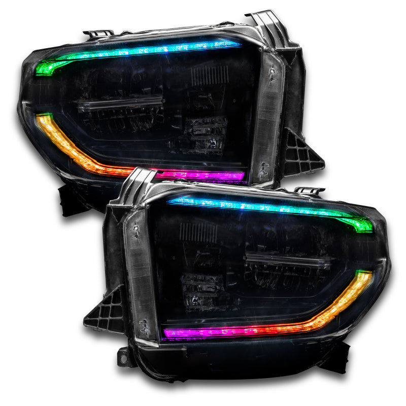 Oracle 18-21 Toyota Tundra Dynamic ColorSHIFT Headlight DRL Upgrade Kit