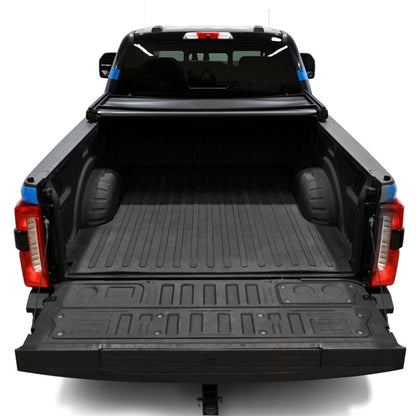 Westin 17-24 Ford F-250/350 Super Duty 6.75ft. Bed Soft Tri-Fold Tonneau Cover - Black
