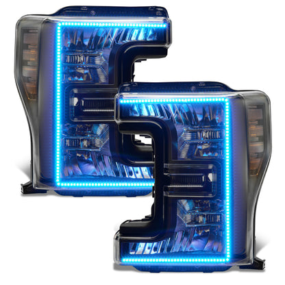 Oracle Ford Superduty 17-19 Dynamic Headlight DRL - ColorSHIFT - Dynamic