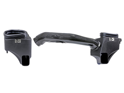 Track Series Carbon Fiber Intake System w/ Pro 5R Filter BMW M2 Competition (F87) 19-21/M3/M4 (F80/82/83) 15-20 L6-3.0L (tt) S55 aFe Power