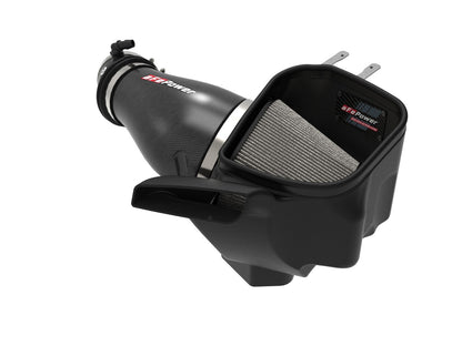 Track Series Carbon Fiber Intake System w/ Pro Dry S Filter Jeep Grand Cherokee Trackhawk (WK2) 19-21/ Dodge Durango Hellcat 21-26 V8-6.2L (sc) aFe Power