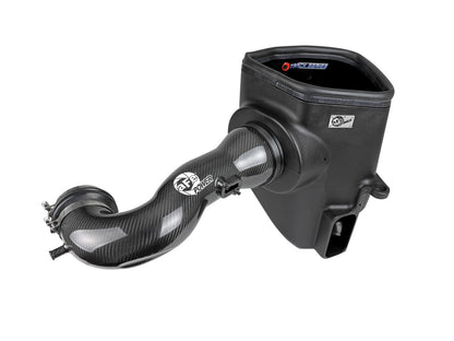 Track Series Carbon Fiber Intake System w/ Pro 5R Filter GM Trucks/SUVs 19-26 V8-5.3/6.2L aFe Power