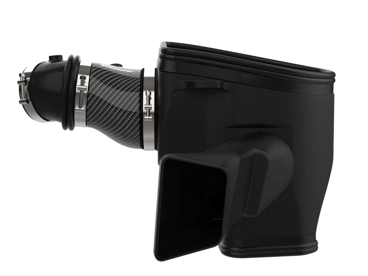 Track Series Carbon Fiber Intake System w/ Pro Dry S Filter Dodge Charger SRT Hellcat Redeye 21-23 V8-6.2L (sc) aFe Power