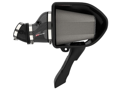 Track Series Carbon Fiber Intake System w/ Pro Dry S Filter Dodge Charger SRT Hellcat Redeye 21-23 V8-6.2L (sc) aFe Power