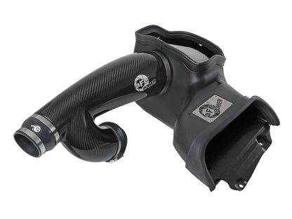 Track Series Carbon Fiber Intake System w/ Pro Dry S Filter Ford F-150 Raptor 21-26 V6-3.5L (tt) aFe Power