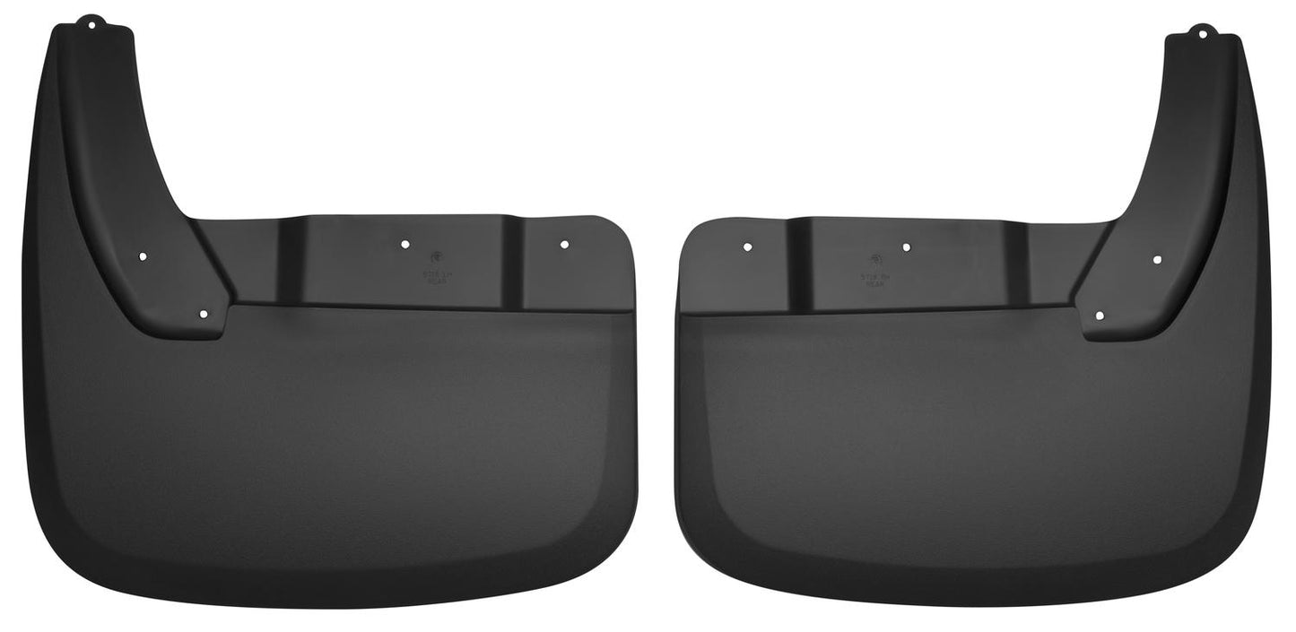 Custom Mud Guards Dually Rear Mud Guards For 2010-2018 Ram 3500 without fender flares Husky Liners