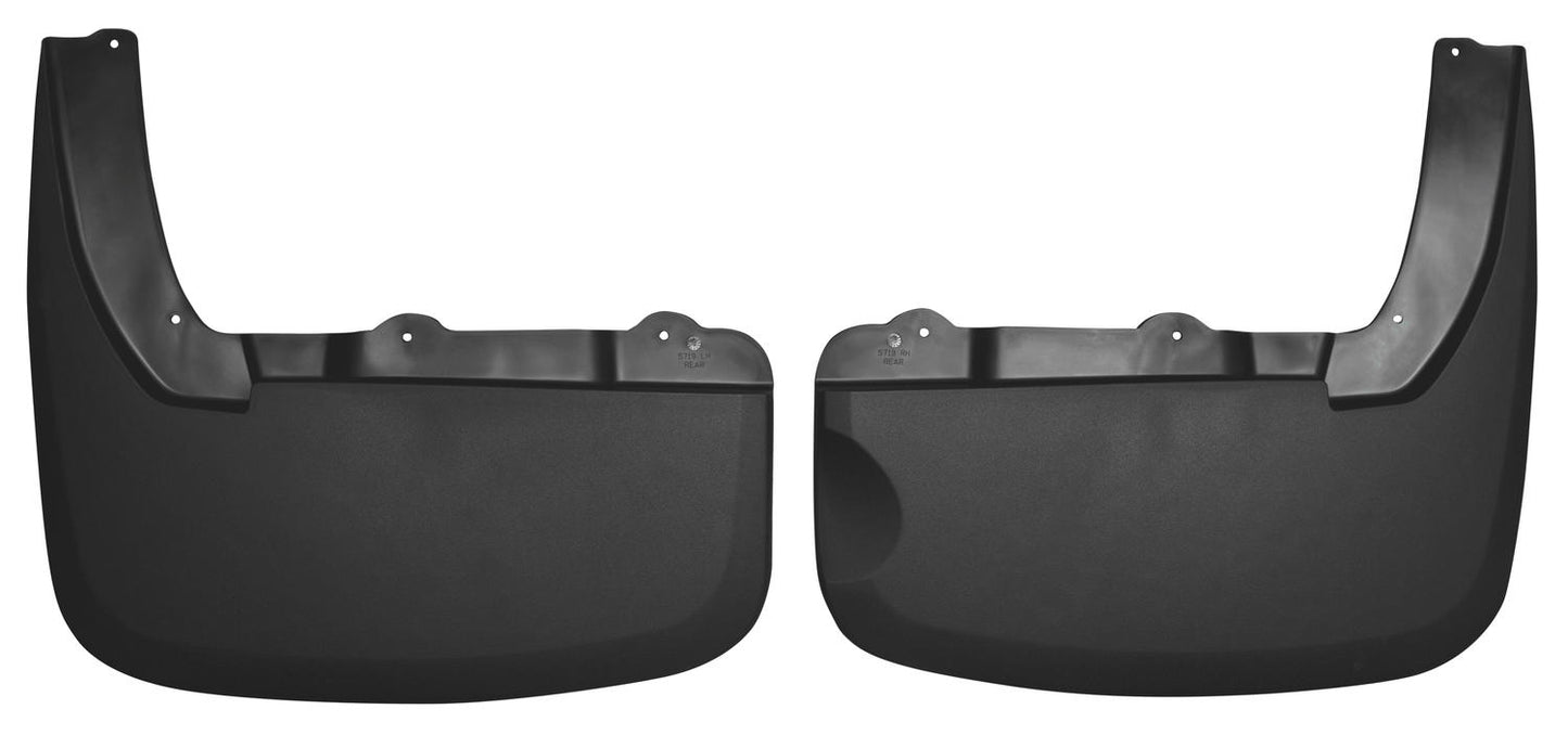 Custom Mud Guards Dually Rear Mud Guards For 2010-2018 Ram 3500 with fender flares Husky Liners