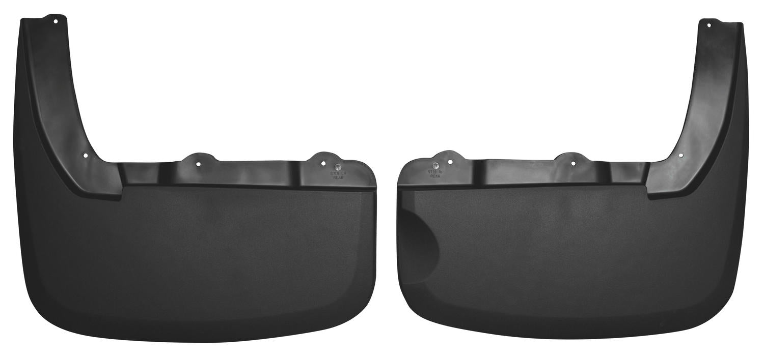 Custom Mud Guards Dually Rear Mud Guards For 2010-2018 Ram 3500 with fender flares Husky Liners